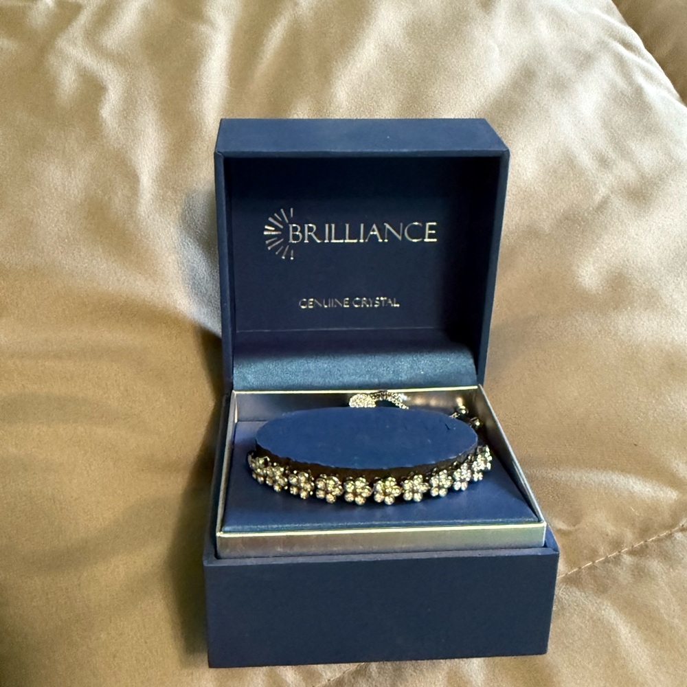 Silver Crystal Bracelet